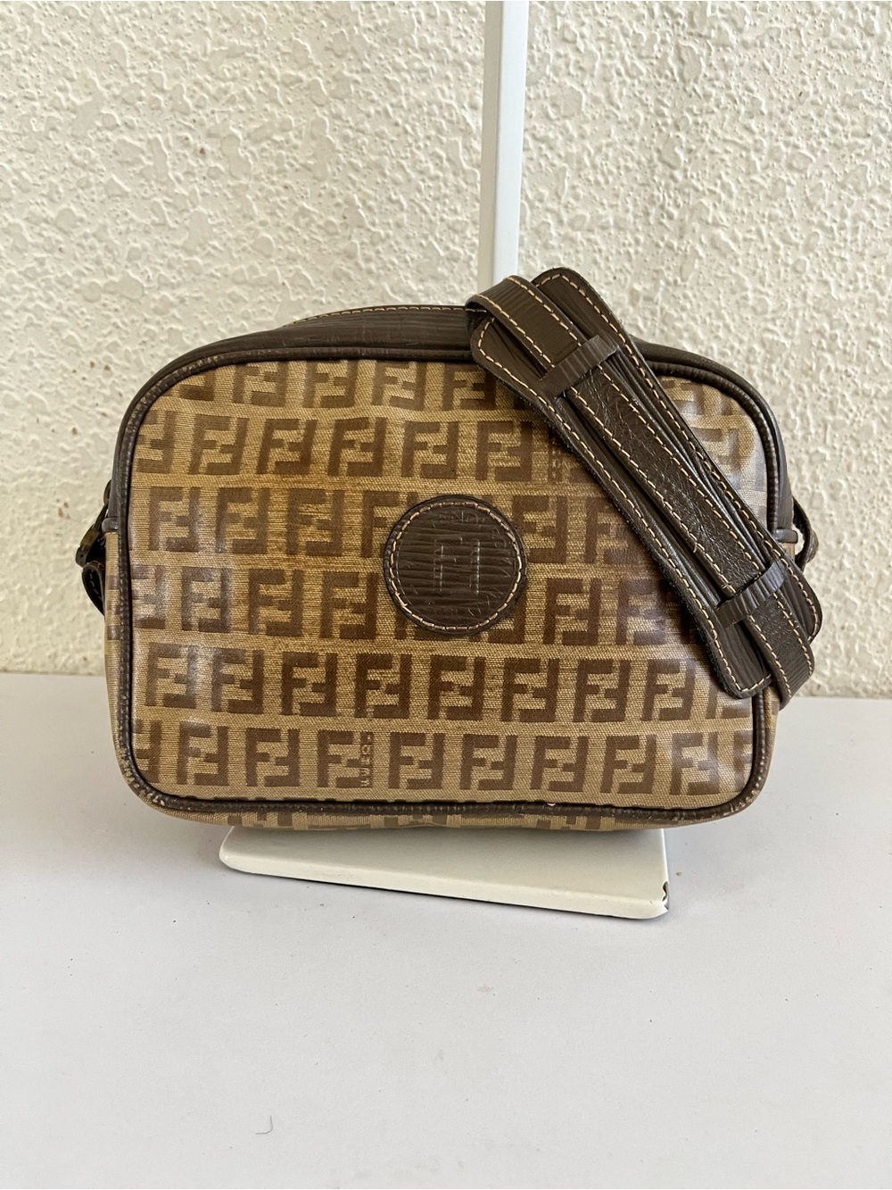 FENDI Zucchini vintage camera bag